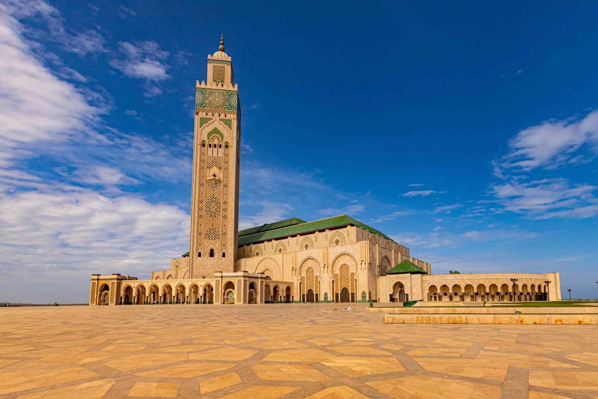 Grande mosquée de Casablanca et son minaret