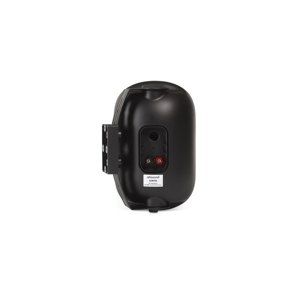 ArtSound ASW550, Waterproof IP66, haut-parleur apparent 2 voies, 180W Noir (Paire)