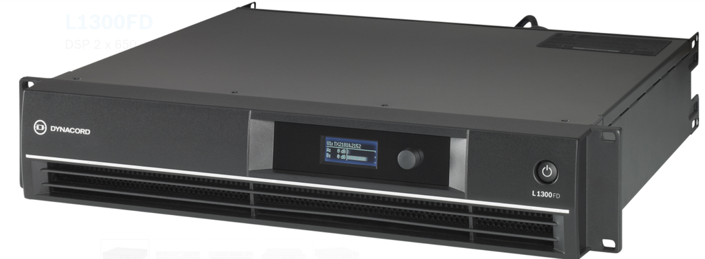 Amplificateur de puissance DSP - 2 x 650W EU Dynacord