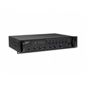 ArtSound MX-5006M, Amplificateur mélangeur avec source intégrée 6 zones, 100V, 19", 3U, 500W