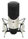 Microphone de studio à grande membrane avec capsule à condensateur 1", Sennheiser MK 4 + suspension araignée MKS4