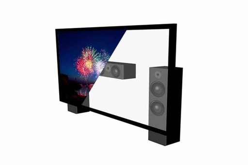 [BX-SN150UFH-DV] Snowhite Ecran de projection Fixe 4K Transonore 150" 16:9